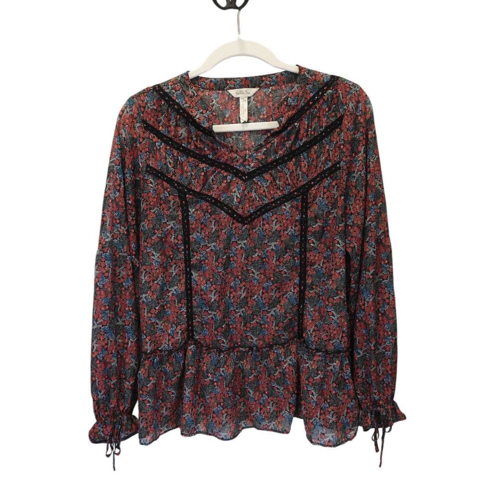 Matilda Jane Flower Secret Fields Callie Long Sleeve Top - Size Women's Small